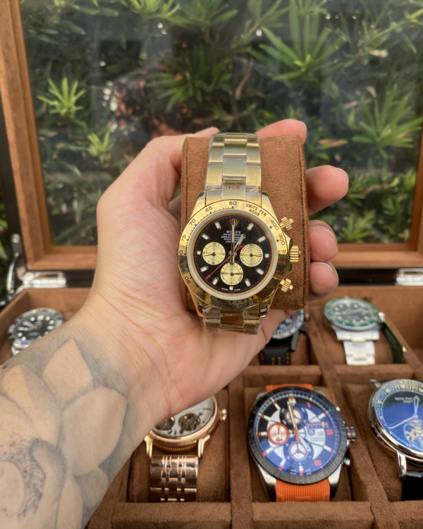 Relógio Unissex Daytona 40mm Automático Vidro Safira - Imagem 3