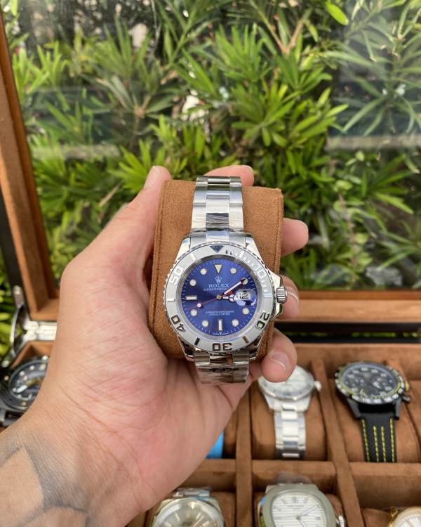 Relógio Unissex Yacht Master 40mm Automático Vidro Safira