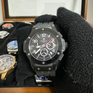 Relógio Masculino Big Bang 44mm Quartz Cerâmica Vidro Safira