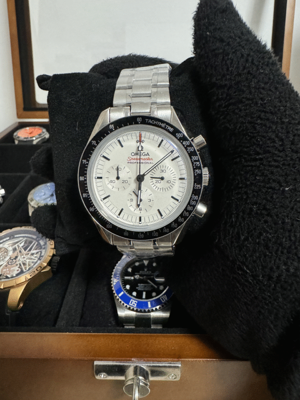Relógio Masculino Speedmaster 42mm Quartz Cronógrafo Vidro Safira