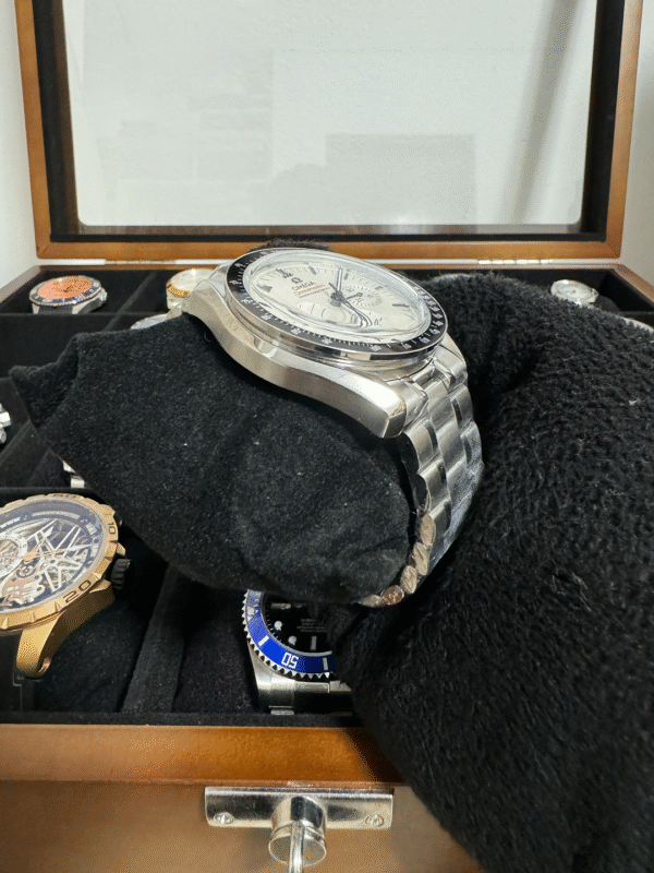 Relógio Masculino Speedmaster 42mm Quartz Cronógrafo Vidro Safira - Image 6
