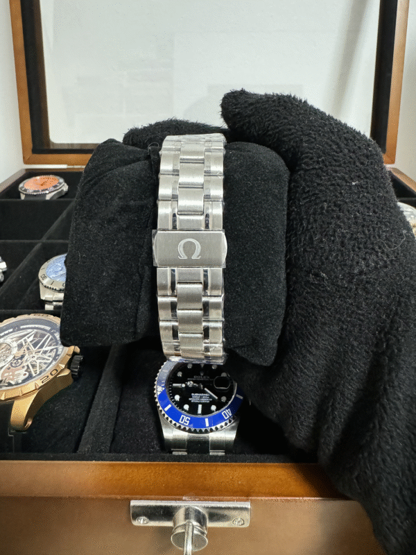 Relógio Masculino Speedmaster 42mm Quartz Cronógrafo Vidro Safira - Image 8