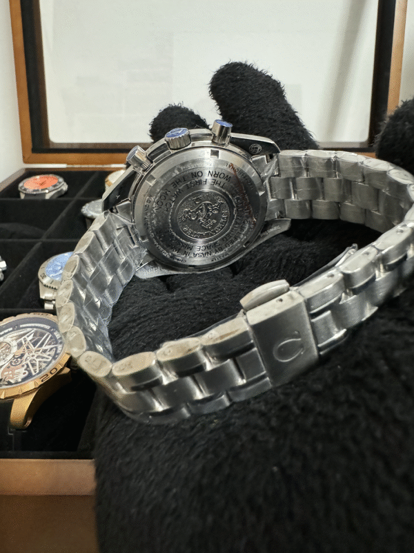 Relógio Masculino Speedmaster 42mm Quartz Cronógrafo Vidro Safira - Image 9
