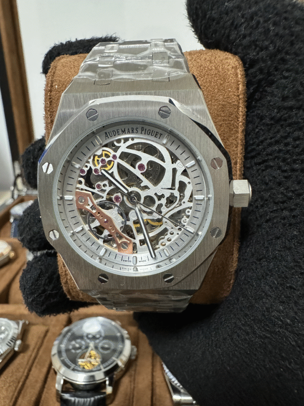 Relógio Masculino Luxo 41mm Automático Cerâmica Vidro Safira - Image 2
