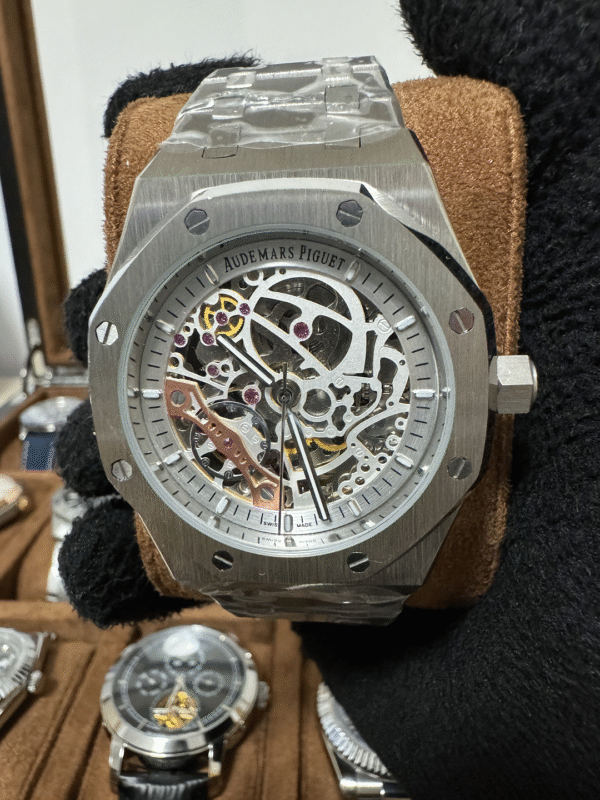 Relógio Masculino Luxo 41mm Automático Cerâmica Vidro Safira