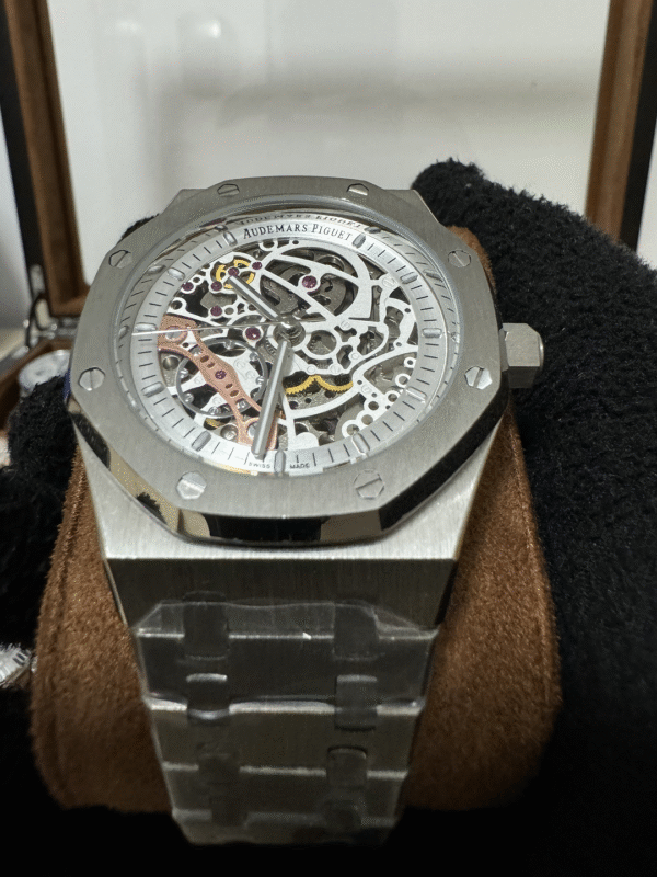 Relógio Masculino Luxo 41mm Automático Cerâmica Vidro Safira - Image 5