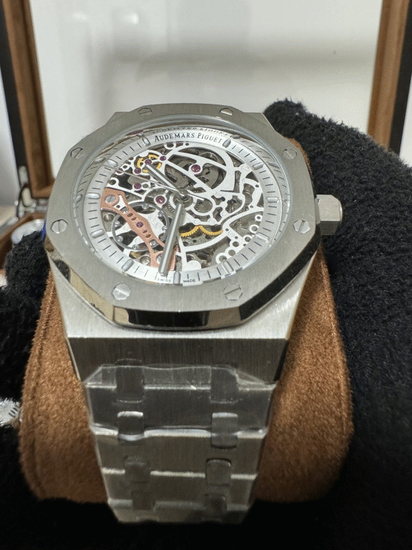 Relógio Masculino Luxo 41mm Automático Cerâmica Vidro Safira - Image 6