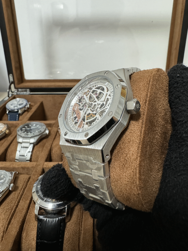 Relógio Masculino Luxo 41mm Automático Cerâmica Vidro Safira - Image 8
