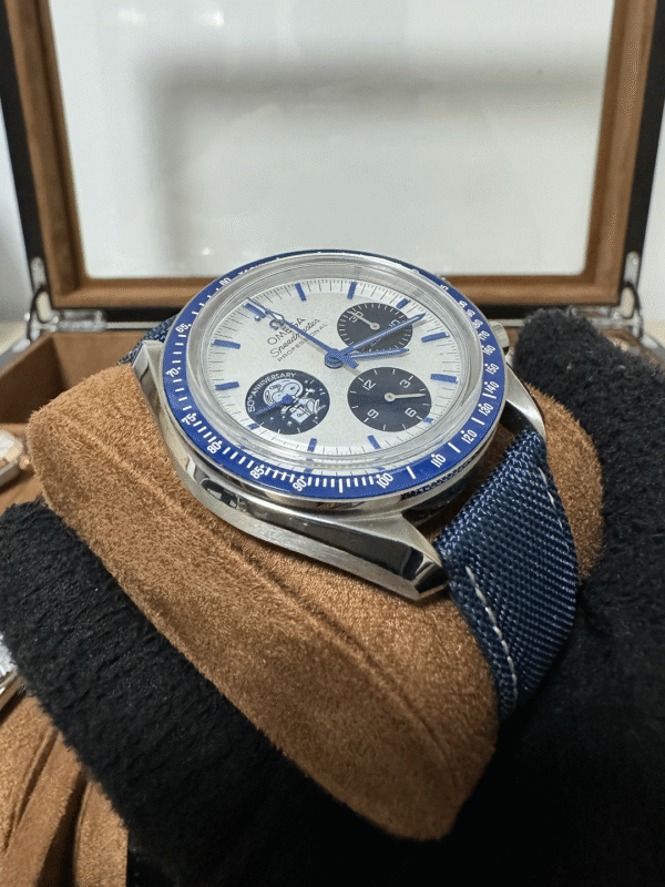 Relógio Masculino Silver Snoopy 42mm Corda Manual Cerâmica Vidro Safira - Image 10