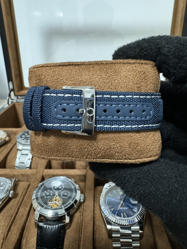 Relógio Masculino Silver Snoopy 42mm Corda Manual Cerâmica Vidro Safira - Image 15
