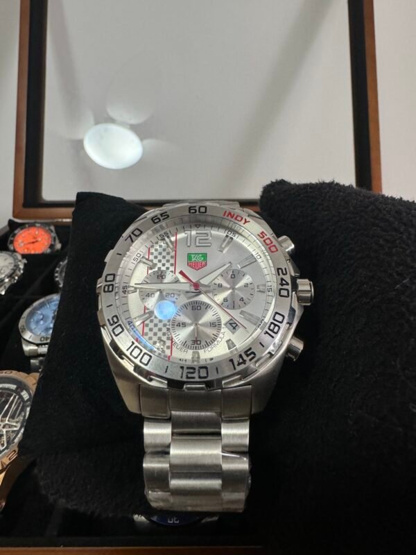 Relógio Masculino Indy 500 44mm Quartz Cronógrafo Vidro Safira - Image 6