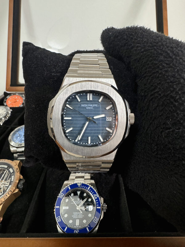 Relógio Unissex Nautilus 40mm Automático Cerâmica Vidro Safira