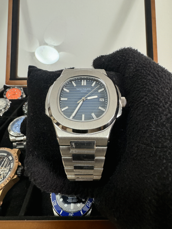 Relógio Unissex Nautilus 40mm Automático Cerâmica Vidro Safira - Image 3