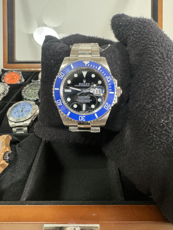 Relógio Masculino Submariner 41mm Automático Cerâmica Vidro Safira - Image 2