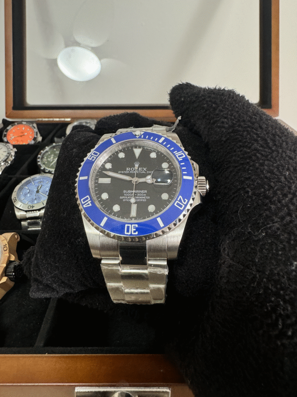 Relógio Masculino Submariner 41mm Automático Cerâmica Vidro Safira - Image 4