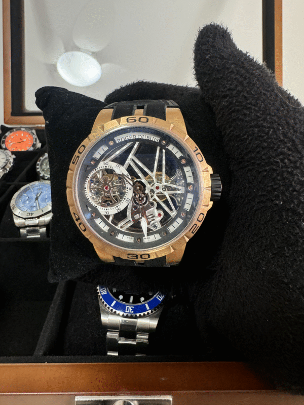 Relógio Masculino Edição Limitada 45mm Automático Nylon Vidro Safira