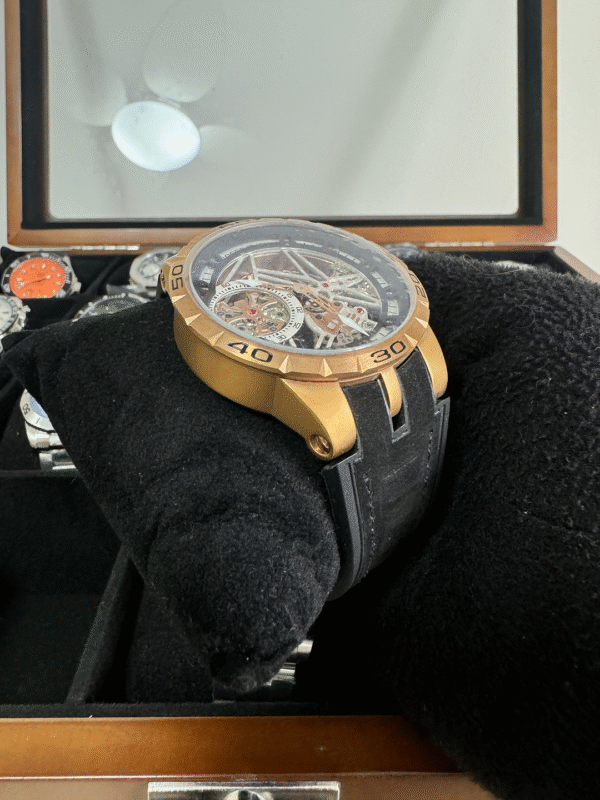 Relógio Masculino Edição Limitada 45mm Automático Nylon Vidro Safira - Image 5