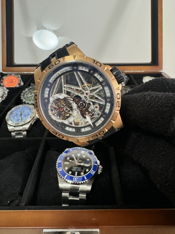 Relógio Masculino Edição Limitada 45mm Automático Nylon Vidro Safira - Image 7