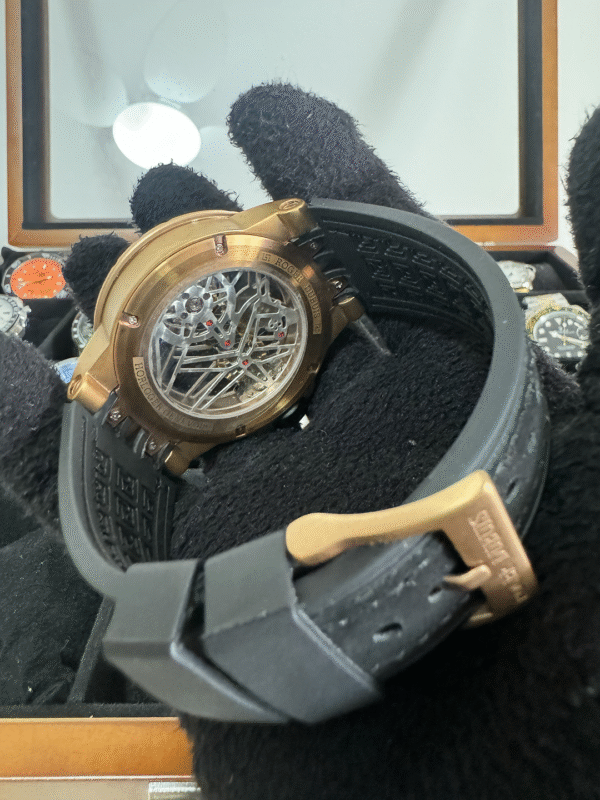 Relógio Masculino Edição Limitada 45mm Automático Nylon Vidro Safira - Image 9