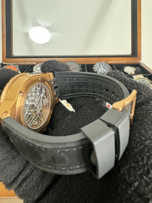 Relógio Masculino Edição Limitada 45mm Automático Nylon Vidro Safira - Image 10