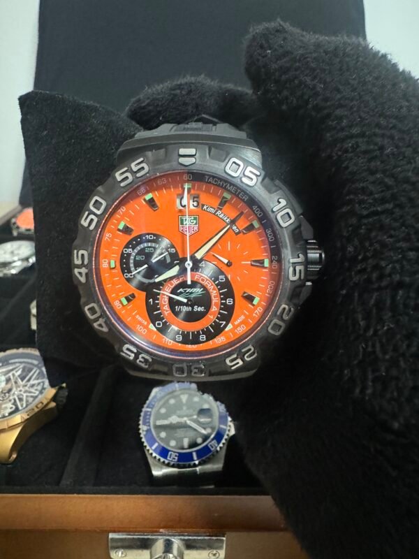 Relógio Masculino Kimi Raikkonen 44mm Edição Limitada Quartz Vidro Safira - Image 7