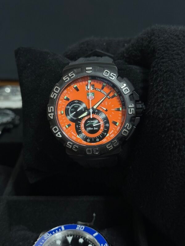 Relógio Masculino Kimi Raikkonen 44mm Edição Limitada Quartz Vidro Safira