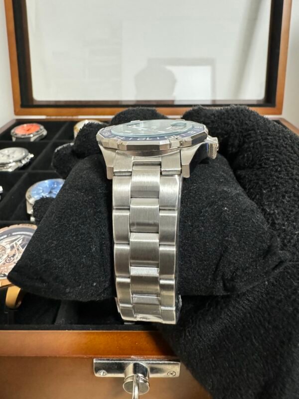 Relógio Masculino Calibre 7 GMT 43mm Automático Vidro Safira - Image 11