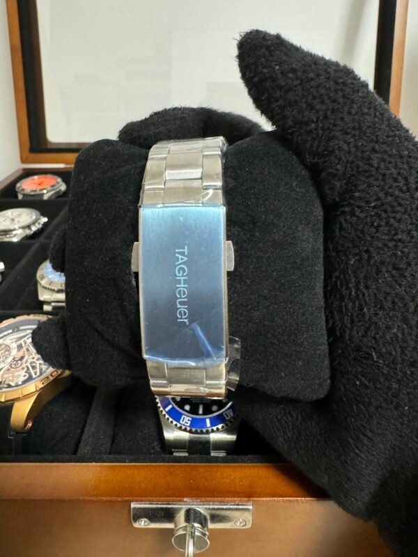 Relógio Masculino Calibre 7 GMT 43mm Automático Vidro Safira - Image 4