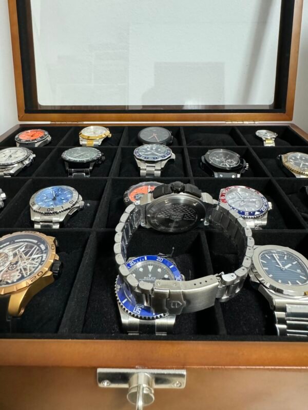 Relógio Masculino Formula 1 44mm Quartz Cronógrafo Vidro Safira - Image 7