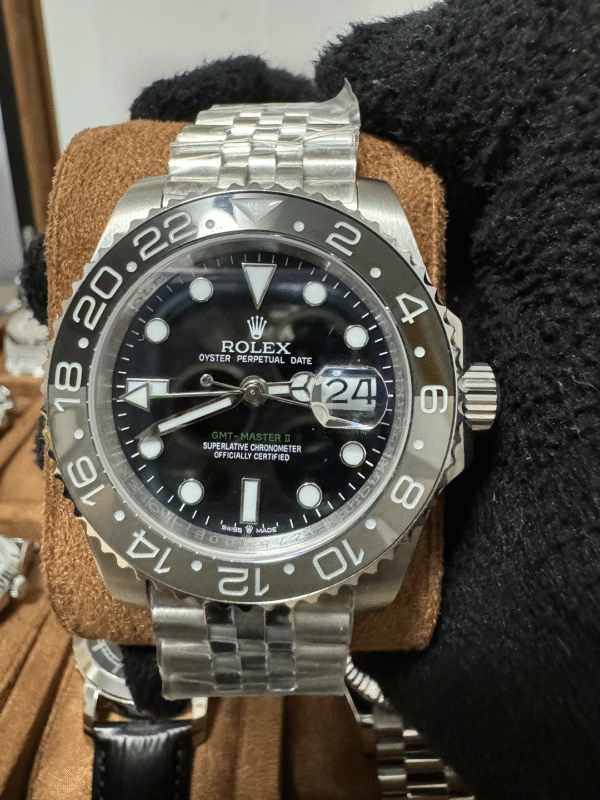 Relógio Unissex Bruce Wayne 40mm GMT Automático Vidro Safira - Image 3