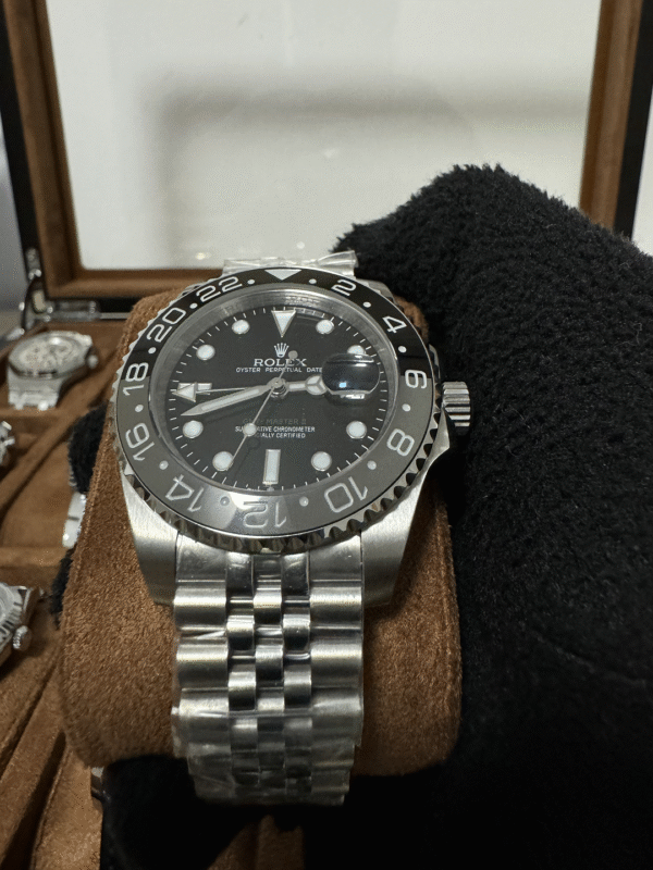 Relógio Unissex Bruce Wayne 40mm GMT Automático Vidro Safira - Image 4