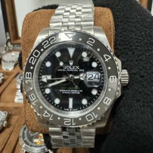 Relógio Unissex Bruce Wayne 40mm GMT Automático Vidro Safira