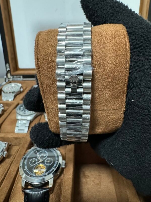 Relógio Unissex Day-Date 40mm Automático Cerâmica Vidro Safira - Image 2