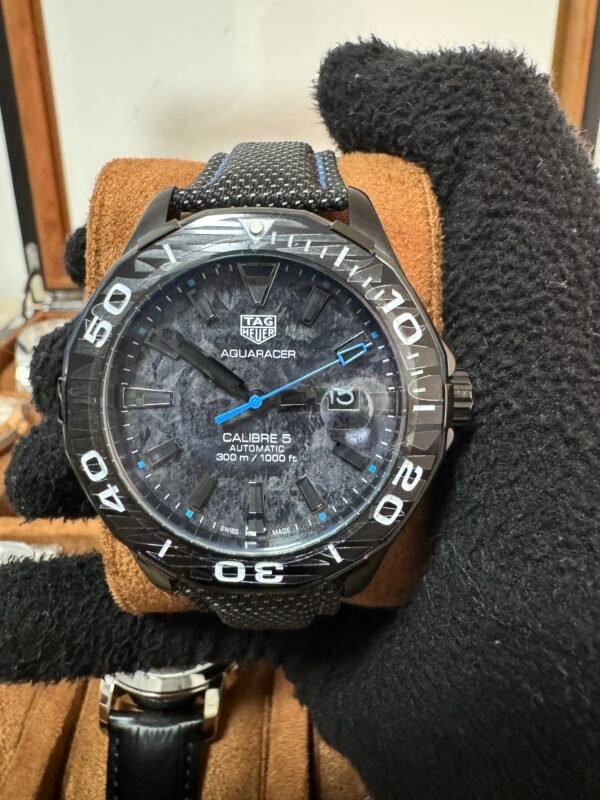 Relógio Masculino Calibre 5 43mm Automático Nylon Vidro Safira - Image 5