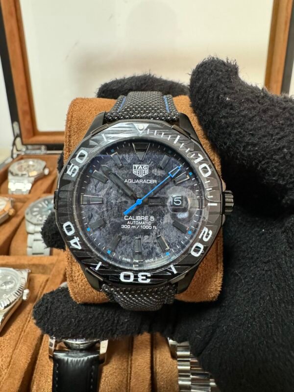 Relógio Masculino Calibre 5 43mm Automático Nylon Vidro Safira
