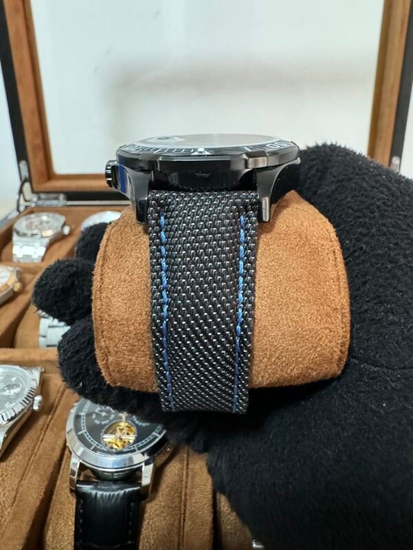Relógio Masculino Calibre 5 43mm Automático Nylon Vidro Safira - Image 11