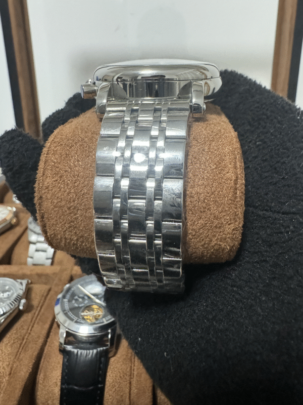 Relógio Masculino Fases da Lua 43mm Automático Vidro Safira - Image 11