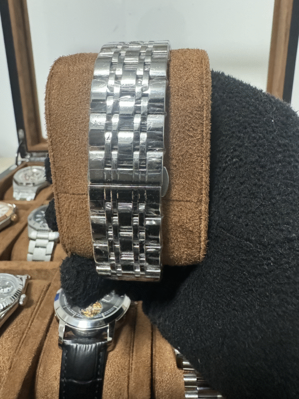Relógio Masculino Fases da Lua 43mm Automático Vidro Safira - Image 12