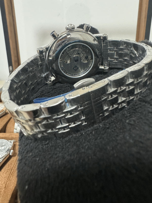 Relógio Masculino Fases da Lua 43mm Automático Vidro Safira - Image 14