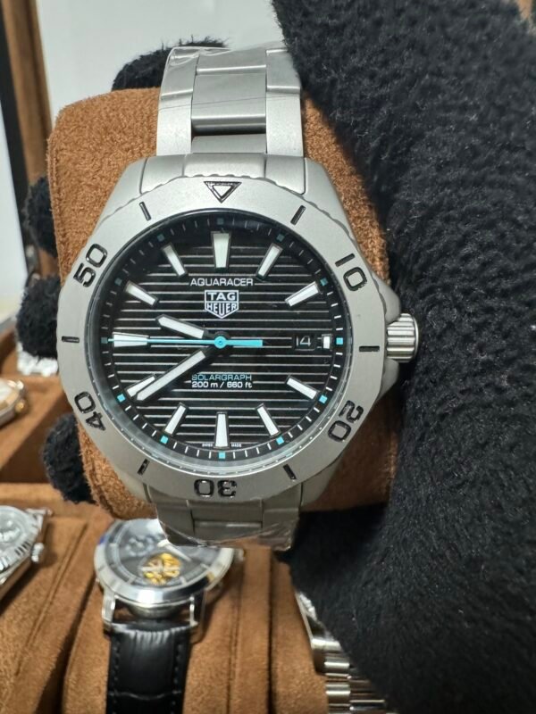 Relógio Unissex Aquaracer 40mm Automático Titânio Vidro Safira - Image 5