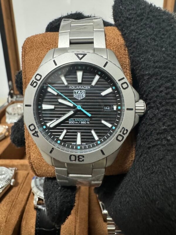 Relógio Unissex Aquaracer 40mm Automático Titânio Vidro Safira - Image 4