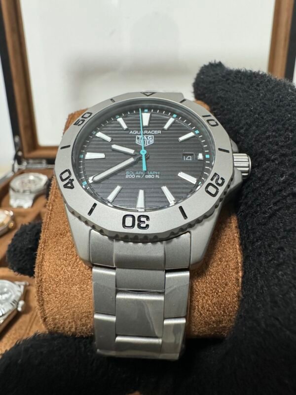 Relógio Unissex Aquaracer 40mm Automático Titânio Vidro Safira - Image 11