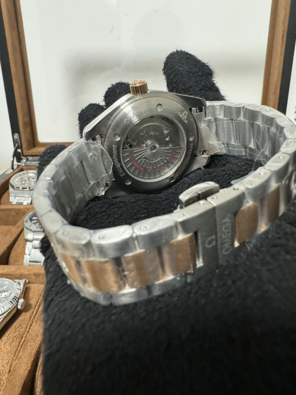Relógio Masculino Seamaster 41mm Automático Cerâmica Vidro Safira - Image 14