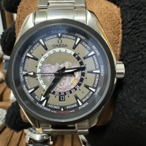 Relógio Masculino Aqua Terra 43mm Automático Vidro Safira