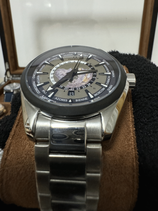Relógio Masculino Aqua Terra 43mm Automático Vidro Safira - Image 4