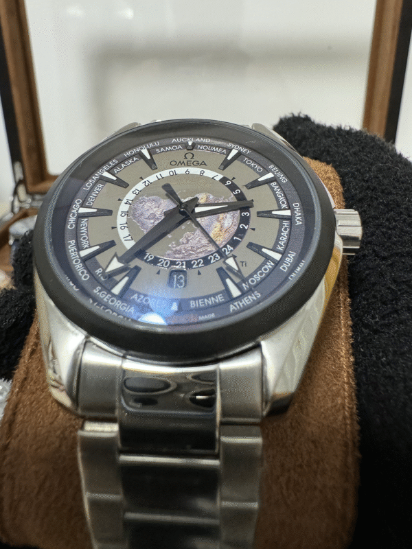 Relógio Masculino Aqua Terra 43mm Automático Vidro Safira - Image 6