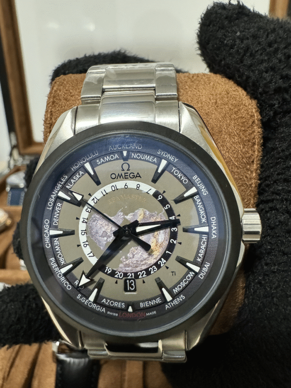Relógio Masculino Aqua Terra 43mm Automático Vidro Safira - Image 7