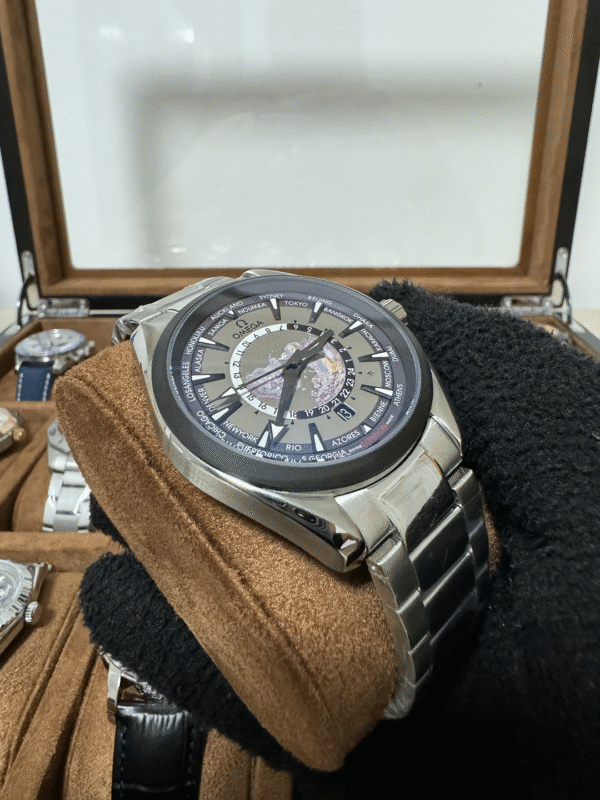 Relógio Masculino Aqua Terra 43mm Automático Vidro Safira - Image 11