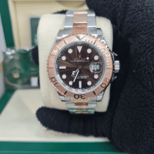 Relógio Masculino Luxo Yacht 40mm Automático Cerâmica Safira 100m