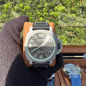 Relógio Luminor Marina 44mm Automático Safira Titânio